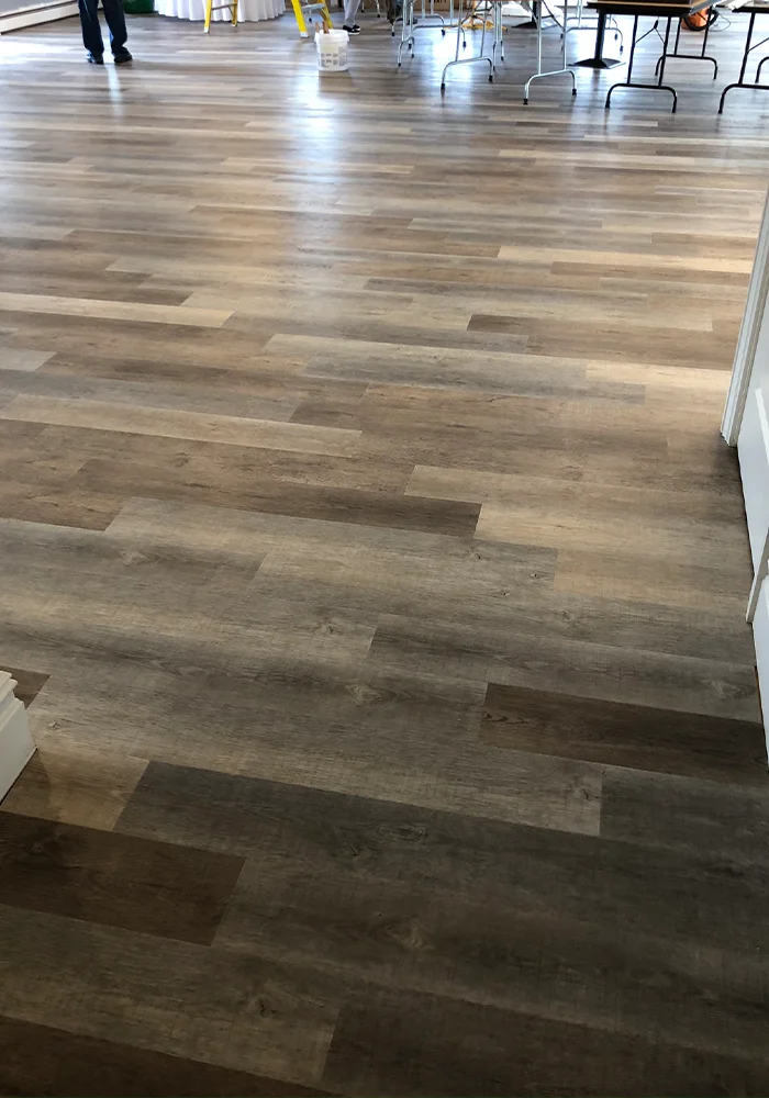 LVP flooring installation 2