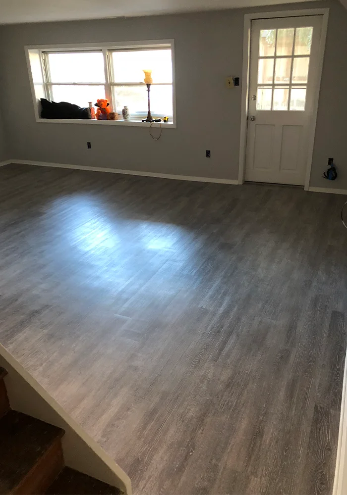 LVP flooring installation 6