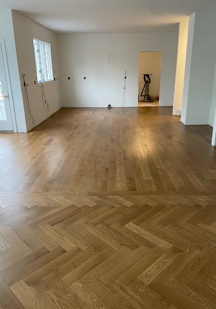 Laminate floor installation 3