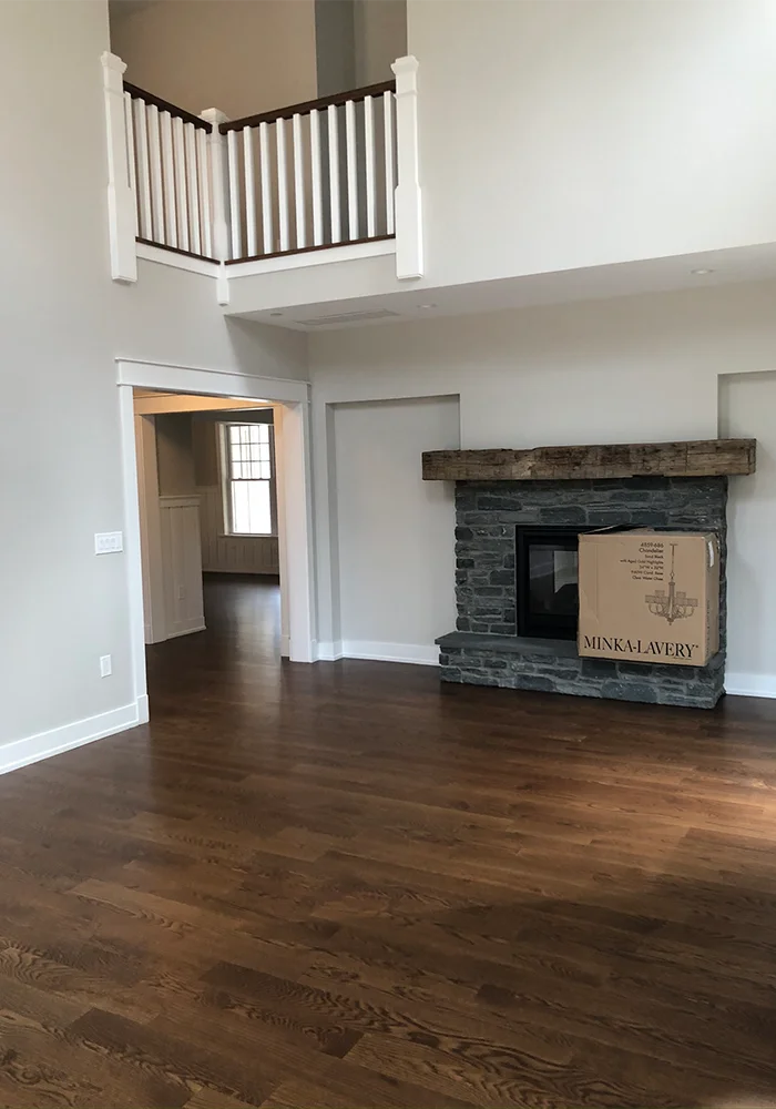 Laminate floor installation 5